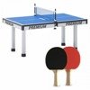 Zestaw Gewo: Mini stół do tenisa stołowego + 2 rakietki  gotowe Midi + 3 piłki